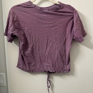 Casual Purple Women's Top